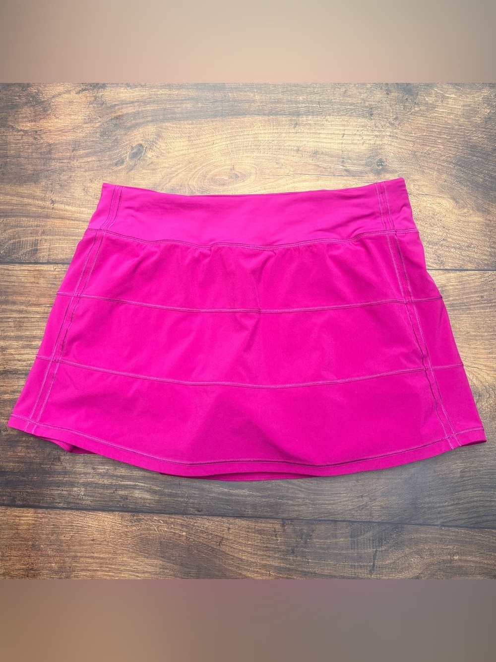 Lululemon Pace Rival Mid Rise Skirt Skort In Ripened Raspberry Size 8 - Picture 2 of 7